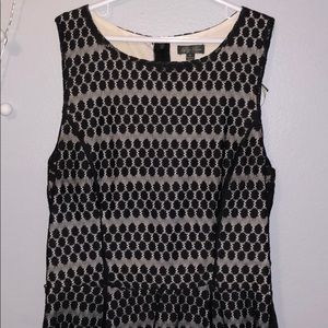 Black and White Casual Dress